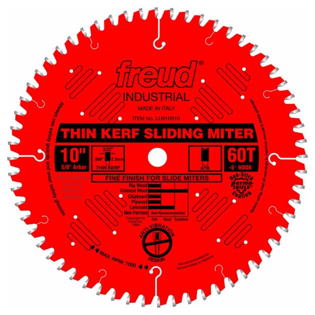 Freud Thin Kerf Miter Saw Blade