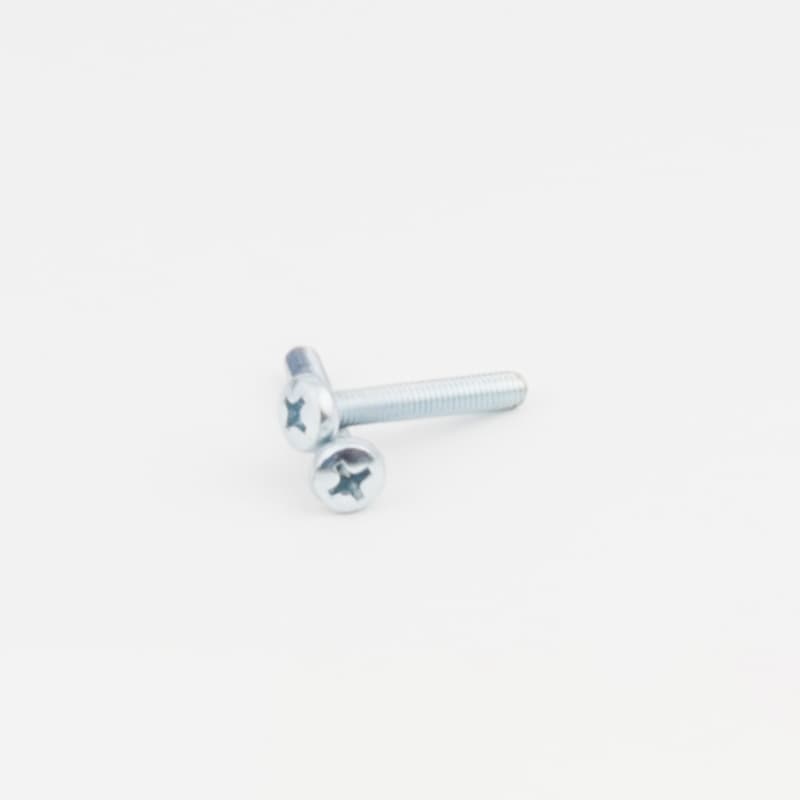 M4-25mm 1 Inch Solid Screw Phillips Pan Head - M4-25