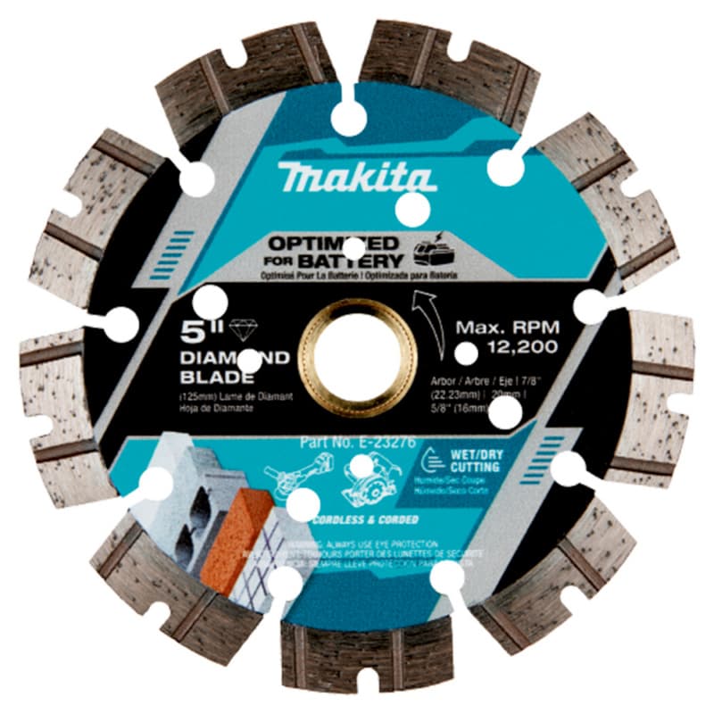 DIAMOND BLD, SEG GP, THIN KERF, 5IN, Makita MUE-23276