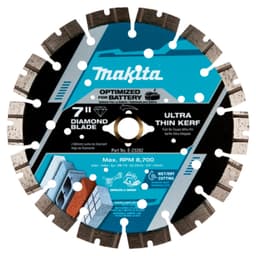 DIAMOND BLD, SEG GP, THIN KERF, 7IN, Makita MUE-23282