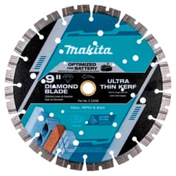 DIAMOND BLD, SEG GP, THIN KERF, 9IN, Makita MUE-23298