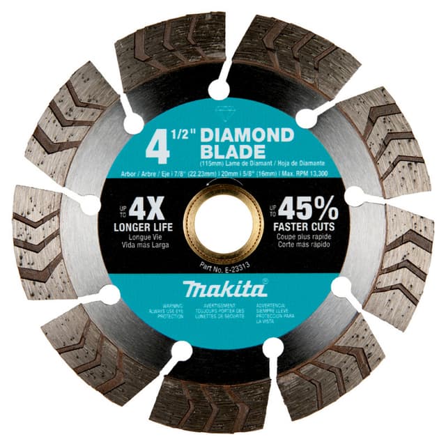 Makita Segmented Turbo General Purpose Diamond Blades