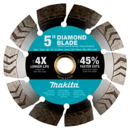 DIAMOND BLD, SEG TURBO, GP, 5IN, Makita MUE-23329