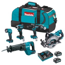 Makita GT500M 40V max XGT Brushless Cordless 5-Piece Combo Kit (4.0Ah)