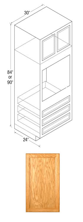 Oven Cabinet, Chadwood