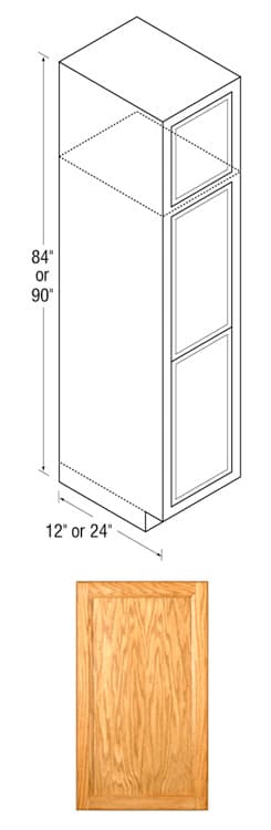 Broom Cabinet, Chadwood