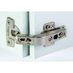 Grass Nexis Self-Close Overlay Face-Frame Pie Cut Corner Hinge Nickel, 170° Dowel - F015070140225