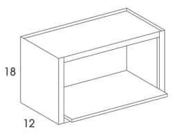 Wolf Cabinets 044 MWC3018-WHITE 005020038, 3919375
