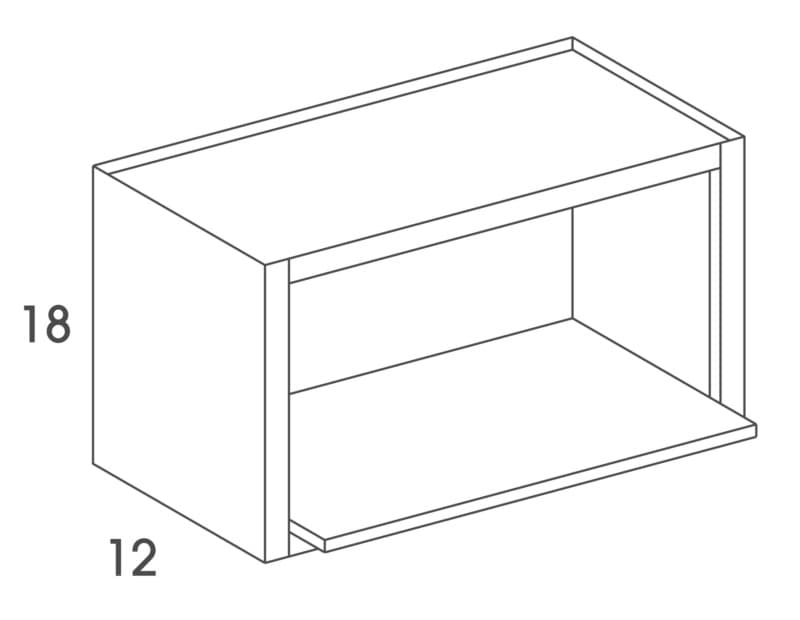 Wolf 30" x 12" x 18" Microwave Wall Cabinet, Grove Terrain, 4188643