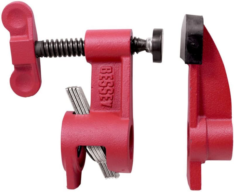 3/4" Deep Reach Traditional Style Pipe Clamps - Bessey Tools PC-34DR