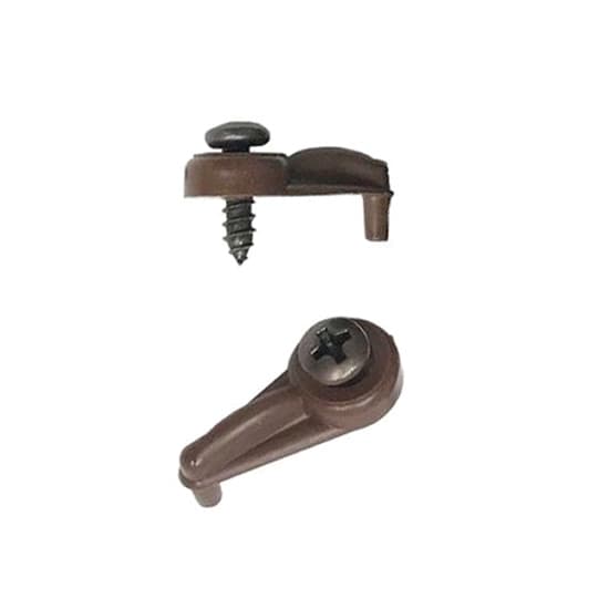Panel Retaining Clips Glass and Panel 5/16" Inset, Tan - 1000 Each
