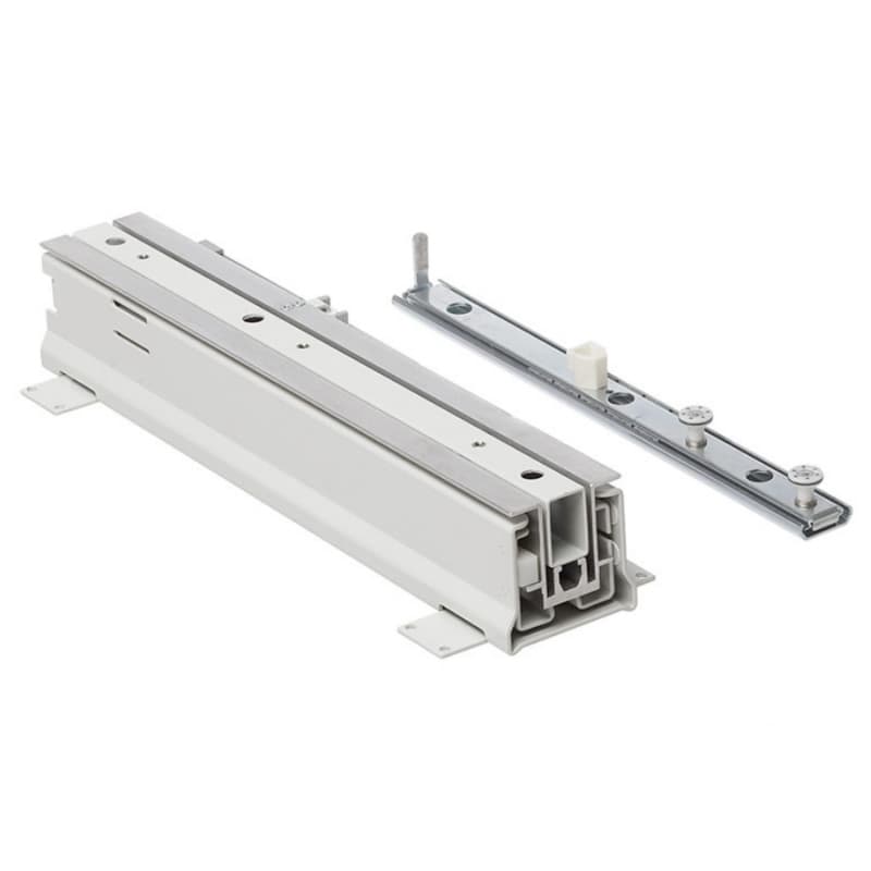 Salice 18-7/8" Soft-Close Side Mount Full Extension 265 lb Epoxy Coated Euto Slide, QGCFTM/13