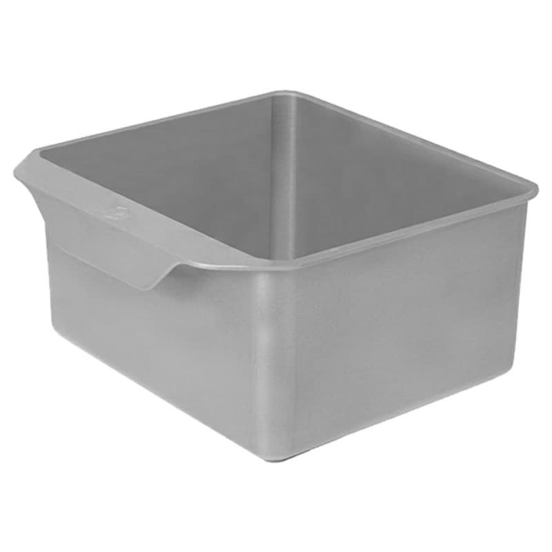 Salice 3.2 quart Grey Trash Can, 3-9/16"H, QPAM03C