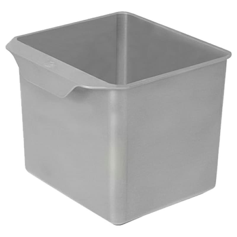 Salice 5.2 quart Grey Trash Can, 7-3/3"H, QPAM05C