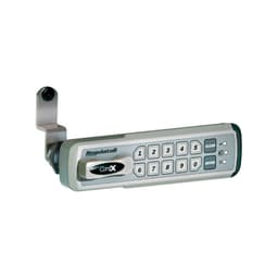CompX National Electronic Push Button Cabinet Lock,1-3/16" Cylinder Length with Satin Nickel Finish - REG-M-R-3