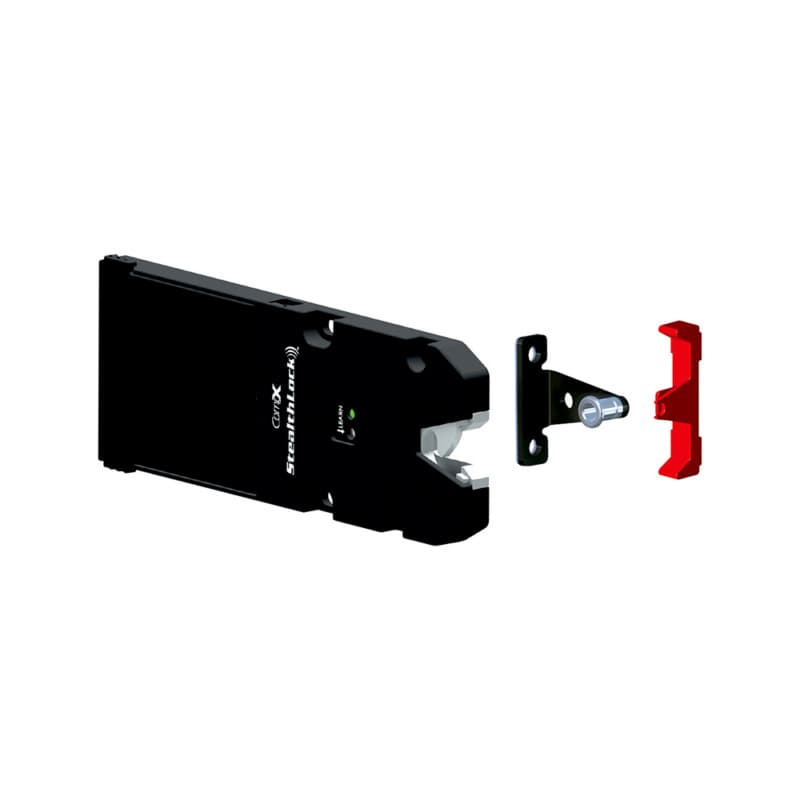 CompX Timberline Lock StealthLock Power Cord, 2-1/2" with Black Finish - RL-110