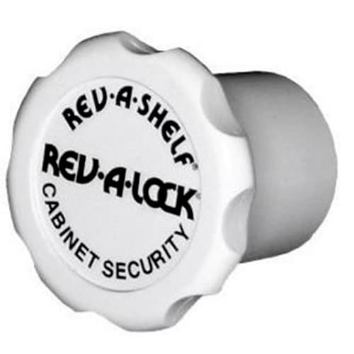 Rev-A-Shelf Rev-A-Lock White Finish Magnetic Key - RL-202-1