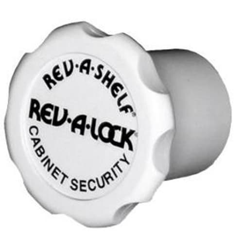 Rev-A-Shelf Rev-A-Lock White Finish Magnetic Key - RL-202-1