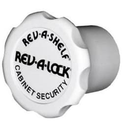 Rev-A-Shelf Rev-A-Lock White Finish Magnetic Key - RL-202-1