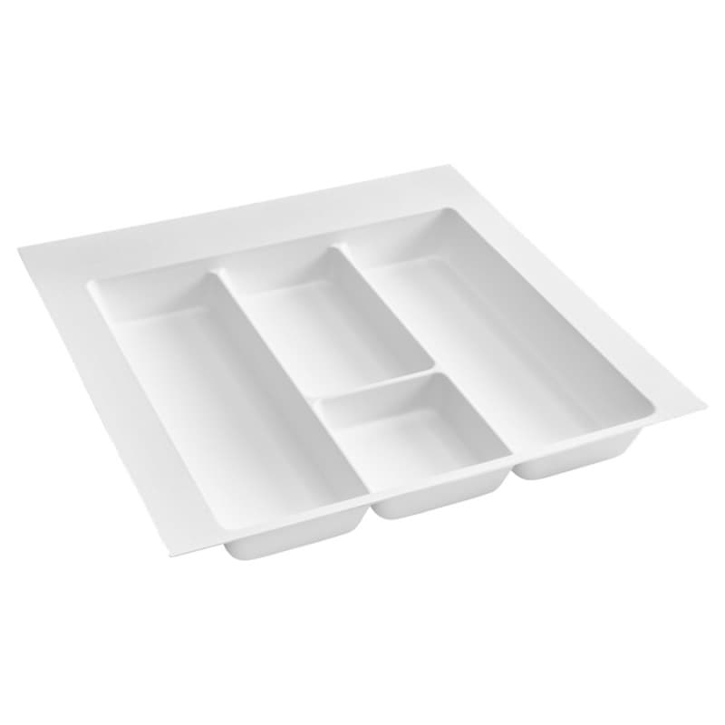 Rev-A-Shelf UT Series 21-7/8"Wx21-1/4"Dx2-3/8"H White Utensil Tray Insert, -UT-18W-10