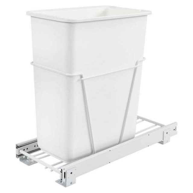 RV-9PB Series Bottom Mount Pull-Out Waste Container, Wire, Rev-A-Shelf