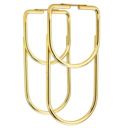 Rev-A-Shelf 3250 Series Brass Stemware Rack 5/8"D x 4-1/4"W x 9"H, - 3250BR
