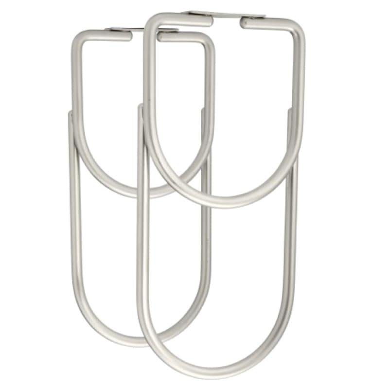 Rev-A-Shelf 3250 Series Satin Nickel Stemware Rack 5/8"D x 4-1/4"W x 9"H, - 3250SN