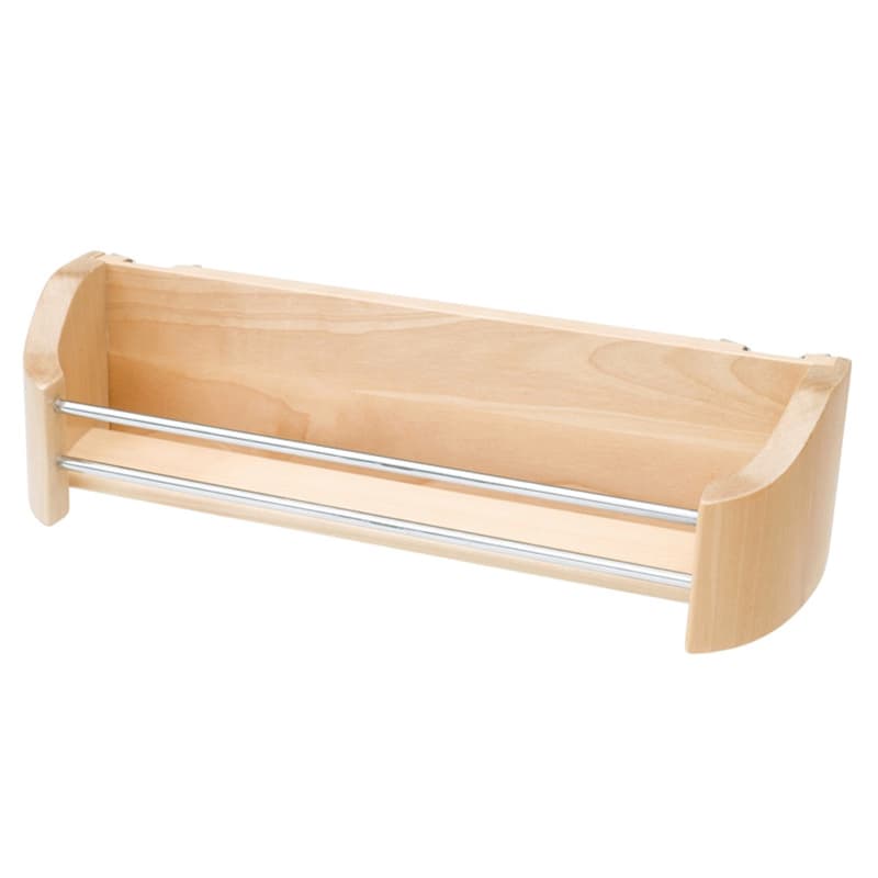 Rev-A-Shelf 4231 Series Door Mount Spice Racks Natural Maple 10-3/4"Wx3-5/8"H, - 4231-11-52