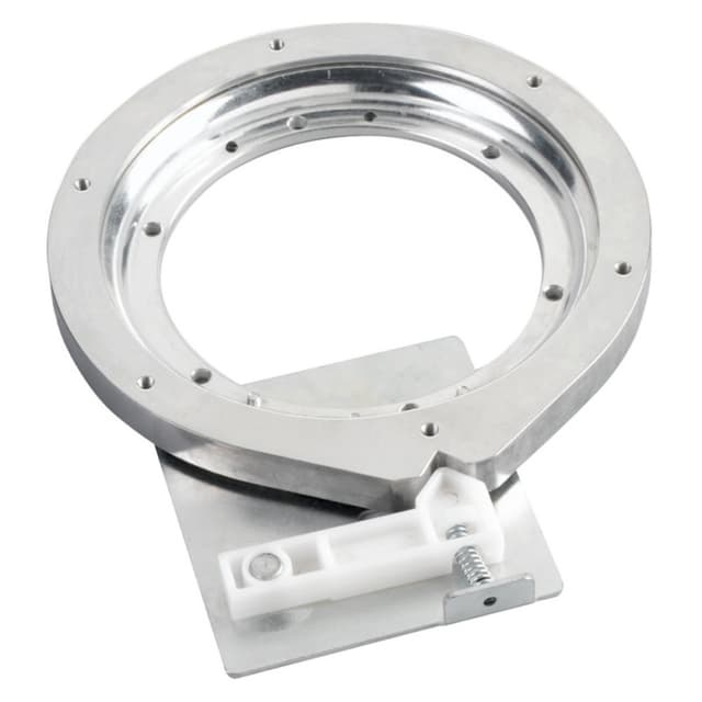 Aluminum Swivel Bearing for Kidney/D Shaped Lazy Susans with Stop, Rev-A-Shelf