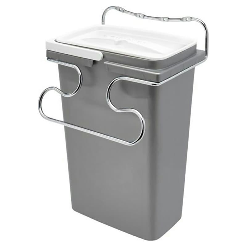 Rev-A-Shelf 5SOWC Series Silver Trash Can, -5SOWC-8-1