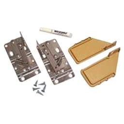 Rev-A-Shelf 6552 Series Almond End Cap, - 6552-97-15-4