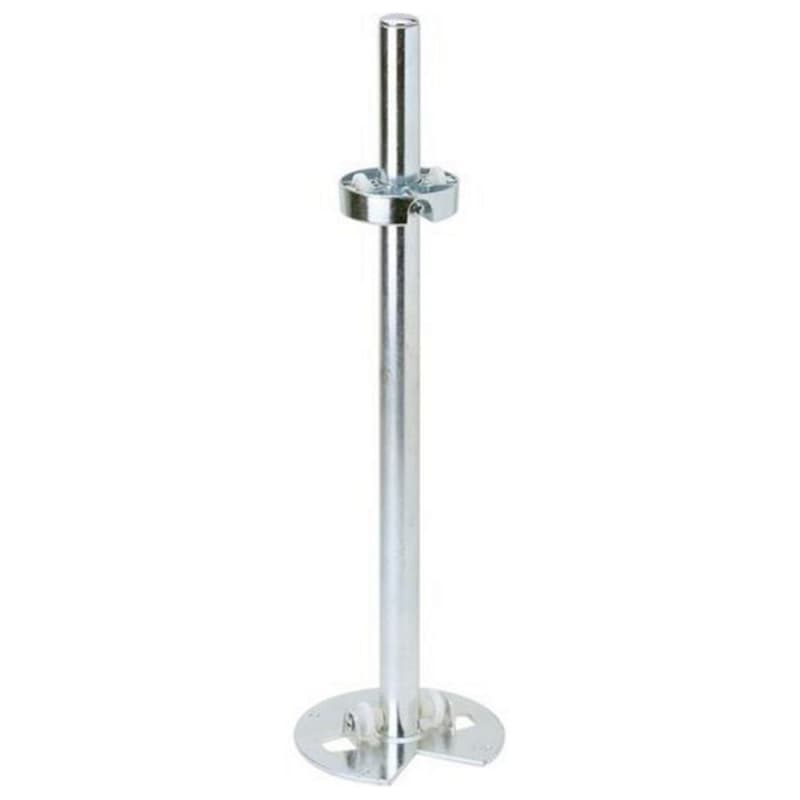 BM1 Chrome Shaft Bottom Mount Lazy Susan Independently Rotating Hardware, Rev-A-Shelf, BM1-18-52