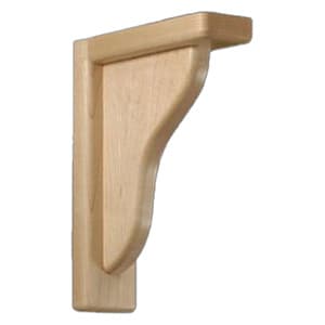 Omega National bar bracket corbel maple 8 x 2 x 6