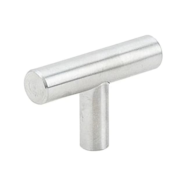 Emtek Stainless Steel Bar T-Knob, 2" Diameter, SS - S62001SS