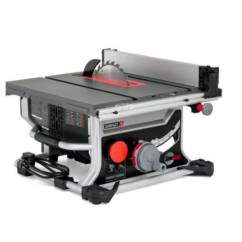 SawStop 10" Portable Table Saw 15A 120 V Corded, - CTS-120A60