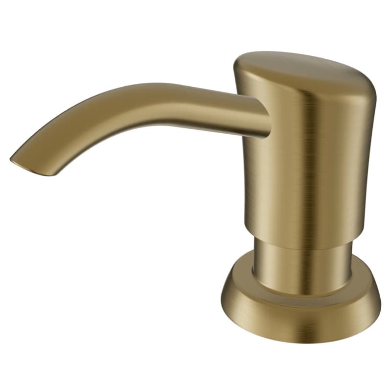 Karran SD45 Kitchen Soap/Lotion Dispenser, Brushed Gold, SD45FBG