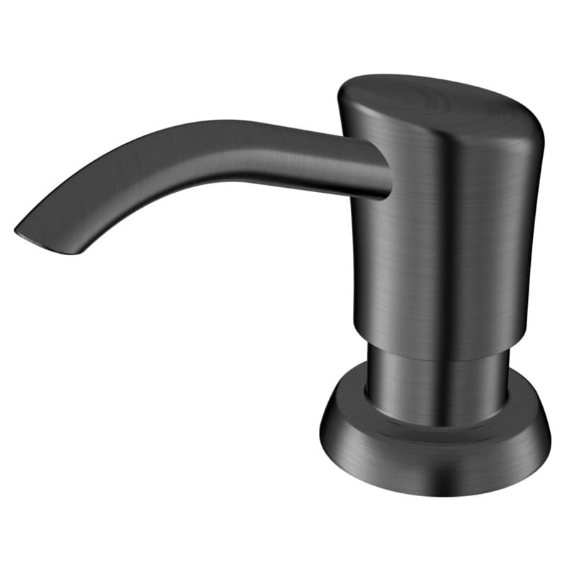 Karran SD45 Kitchen Soap/Lotion Dispenser, Gunmetal Gray, SD45FGG