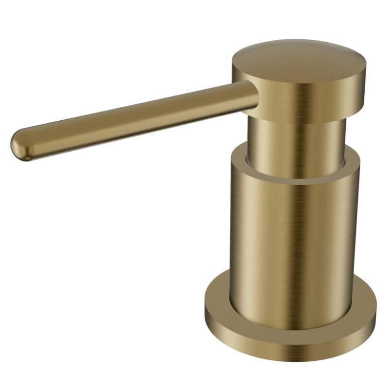Karran SD55 Kitchen Soap/Lotion Dispenser, Brushed Gold, SD55FBG