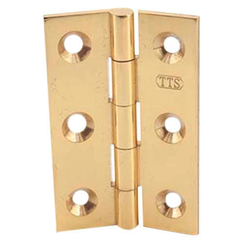 Sugatsune Free Swinging Butt Hinge, Screw-on Polished Brass - 104/PB