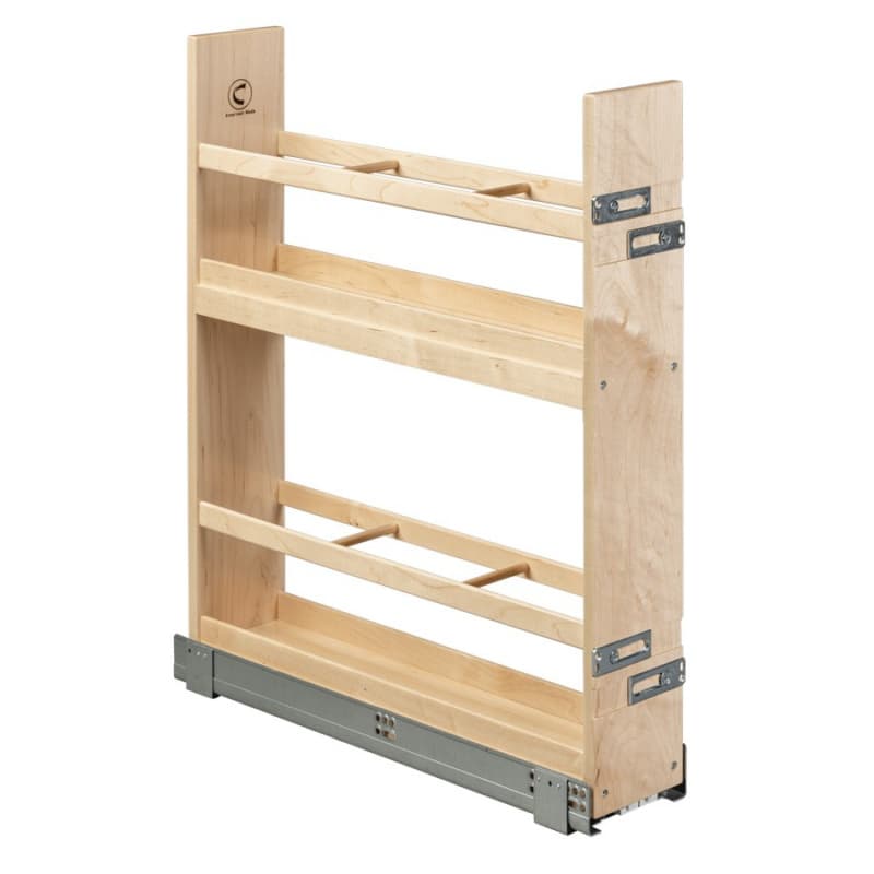 Century Signature Maple 5-3/8" Oil and Vinegar Base Pull-Out with Soft-Close Slides, SIGOV50PF