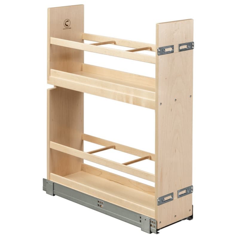 Signature Series Short Height Organizer Pull-Out with Blum Soft-Close, 7-1/2" MCO Maple Wood