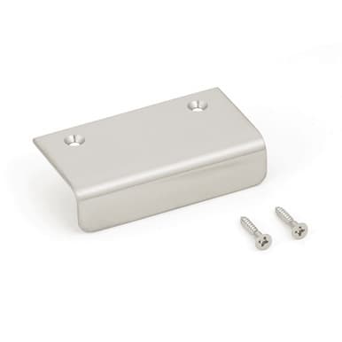 Sugatsune SN Series 1-13/16" (46 mm) Center to Center Satin Stainless Steel Tab Pull, - SN-70/S