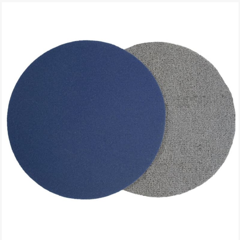 SurfPrep 6" 2,000 Grit No Hole Silicon Carbide Sanding Disc on Film, Blue