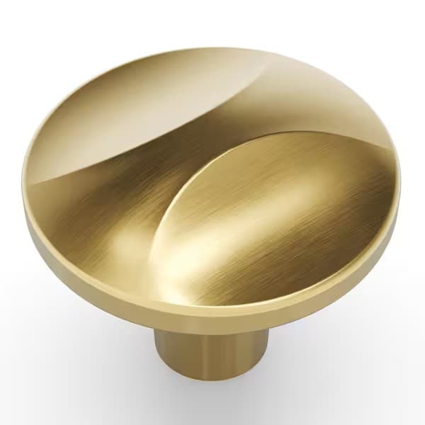 PRO LUXE Summit Series Champagne Bronze 1-1/4" (32 mm) Diameter Knob, SZ37CBZ