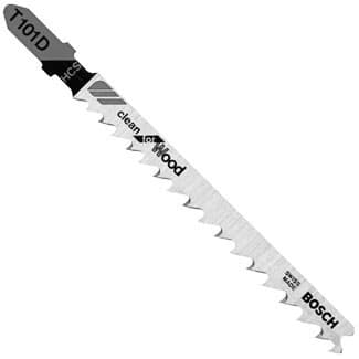 4" T-Shank Straight/Clean Cut Jigsaw Blade (100/Pack)