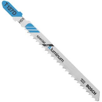 Jigsaw Blades HSS - High Speed Steel, T-Shank 4"L, 8 TPI, Straight, Fast Cut - 100 Each