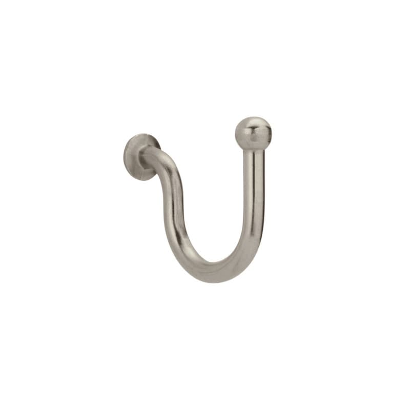 Sugatsune TF 1-5/32"L 15.4 lbs Weight Capacity Stainless Steel Wire Hook, Polished Stainless Steel, TF-30