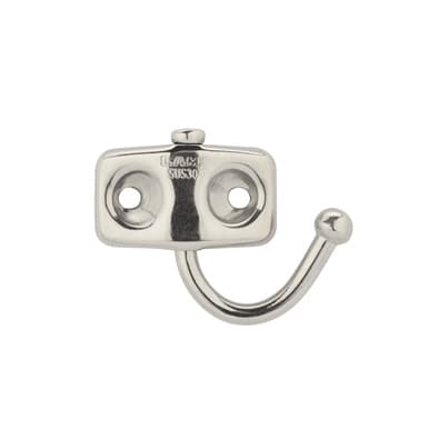 Sugatsune TK Series 1-27/64" L 26lbs Weight Capacity Stainless Steel Swing Hook without Friction, Polished Stainless Steel, - TK-30