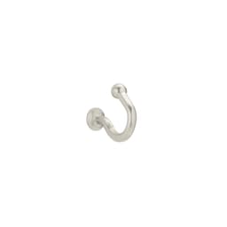 Sugatsune TL Series 21/32"L 11 lbs Weight Capacity Stainless Steel Wire Hook, Polished Stainless Steel, - TL-15