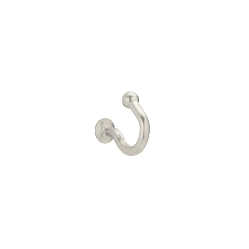 Sugatsune TL 21/32"L 11 lbs Weight Capacity Stainless Steel Wire Hook, Polished Stainless Steel, TL-15